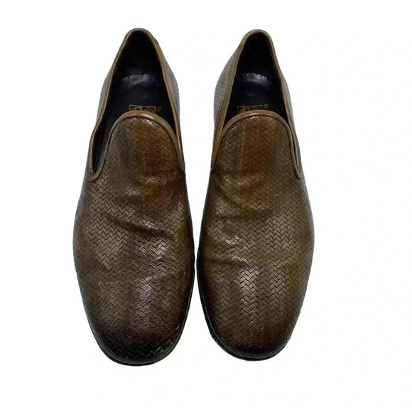 Jo Ghost woven smoking loafer smoking loafer slip by on  leather Botega veneta - Picture 2 of 8